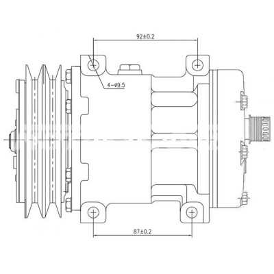 Компрессор RC-U0851 MOTORCOOL